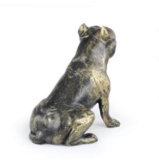 Amerykański Staffordshire terrier figurka siedząca z żywicy Art-Dog